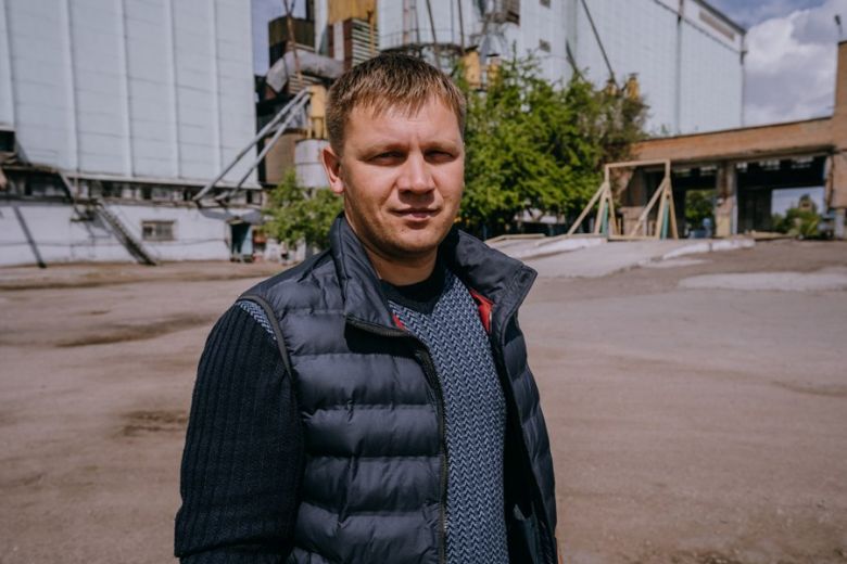 Ведущий инженер «Никопольского элеватора» Алексей Нечай. 