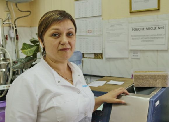 Наталья Бух, лаборант