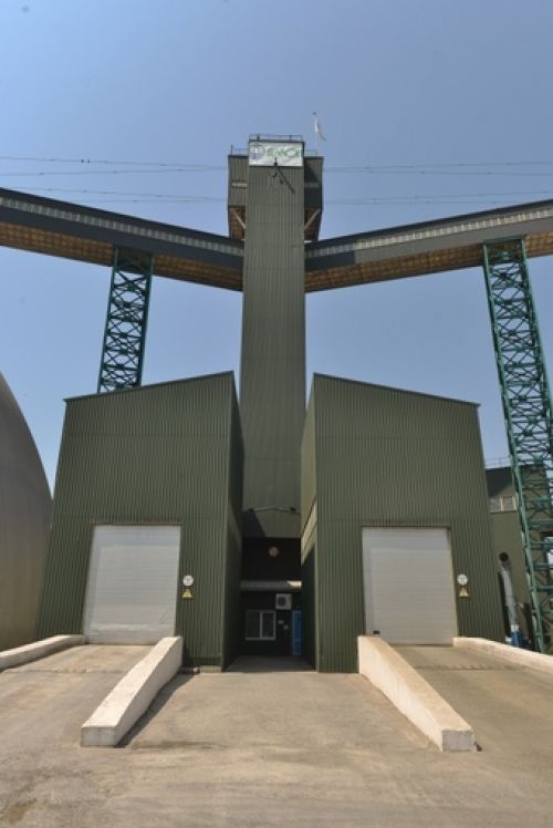 Перегрузочный зерновой терминал «Нибулон» в г. Николаеве 