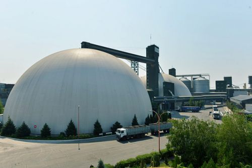 Перегрузочный зерновой терминал «Нибулон» в г. Николаеве