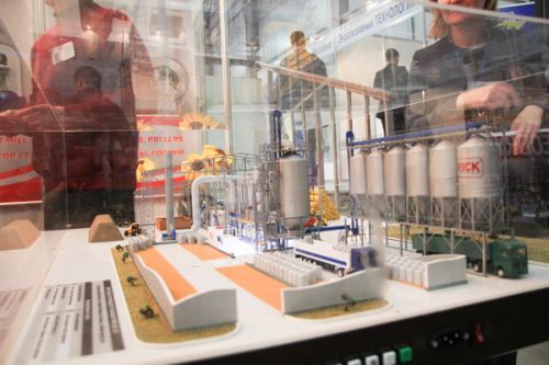 Макет комбикормового завода от ICK Group