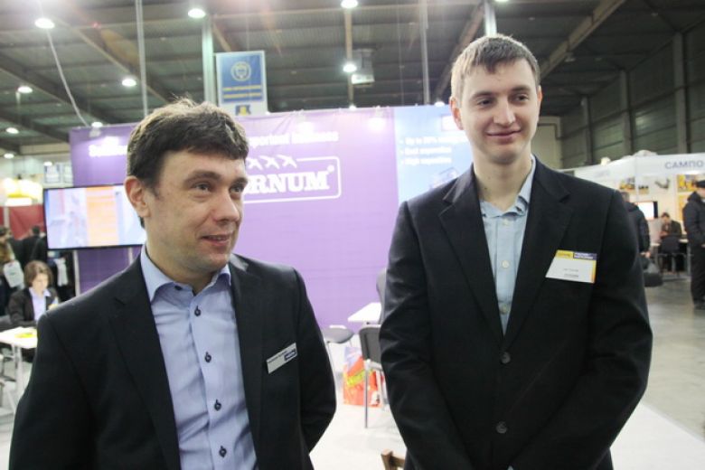 Представители компании TORNUM Владислав Коваленко и Андрей Гавриш