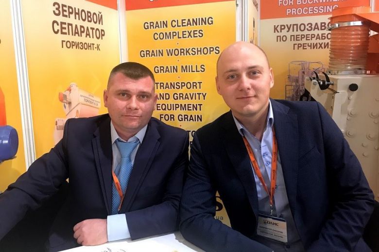 Слева направо: Линник Александр, региональный менеджер по продажам и Капитанчук Александр, руководитель отдела экспорта компании «ОЛИС»