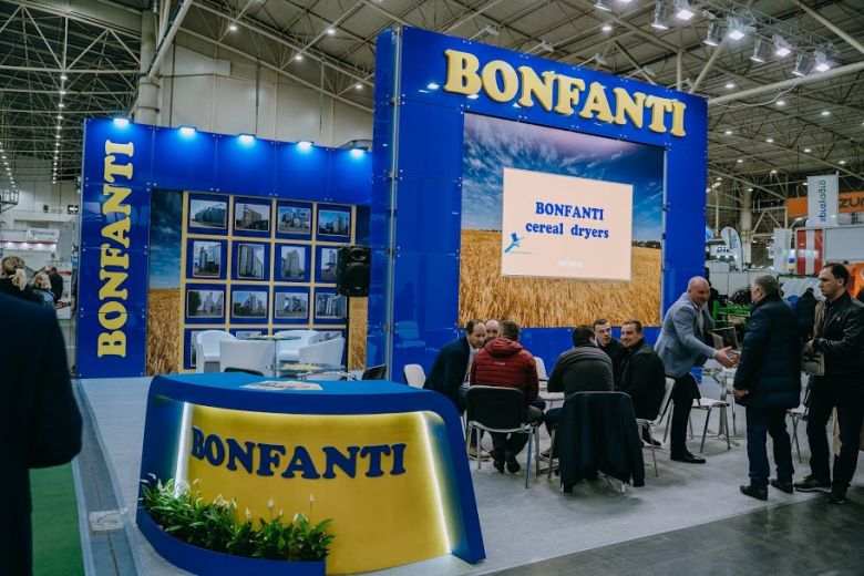 Стенд итальянской компании Bonfanti
