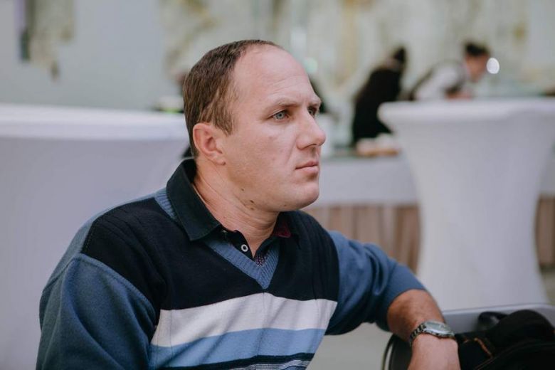 Олег Лебедь, аппаратчик обработки зерна на сушильном оборудовании 
