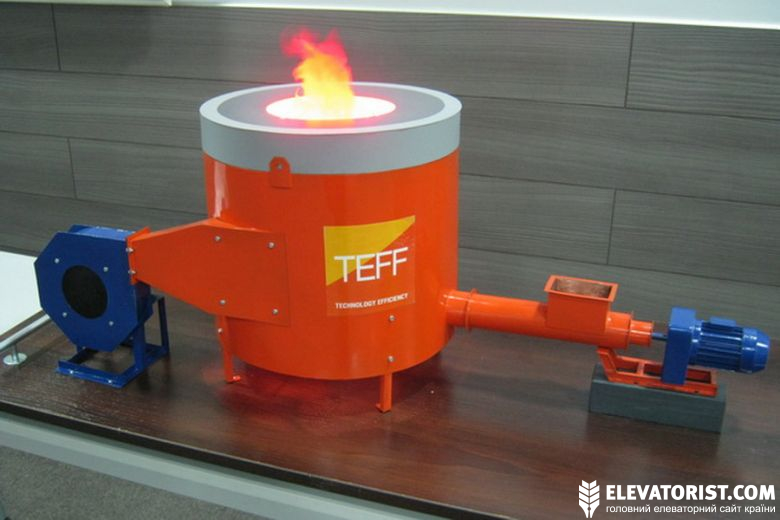 Модель теплогенератора компании компании ТЕФФ
