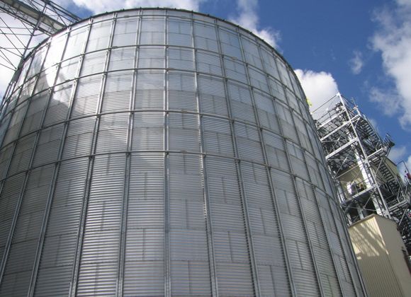Силос для хранения зерна производства фирмы TWISTER (Канада) , объем 7 тыс. 350 т