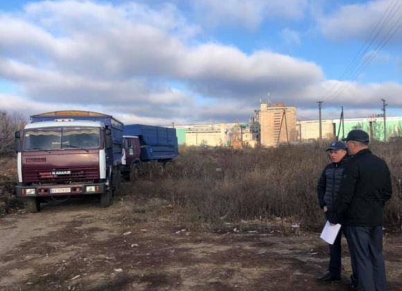 На Харьковщине на месте свалки оборудуют парковку для зерновозов