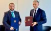 Олексій Кулеба та Рашад Набієв на Саміті Міжнародного транспортного форуму в Лейпцигу