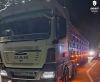 Вантажівка-зерновоз заблокована за перевищення габаритно-вагових норм у Києві