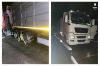 Зерновози у Києві з порушенням габаритно-вагових норм