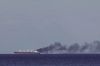 Пожежа на вантажному судні в чорному морі внаслідок російської атаки