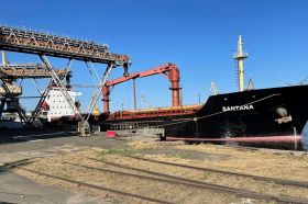 УкрТрансАгро с начала года отправил на экспорт 7 судов с зерновыми