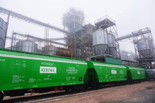 Кернел перевез 1 млн т аграрных грузов графиковыми отправками