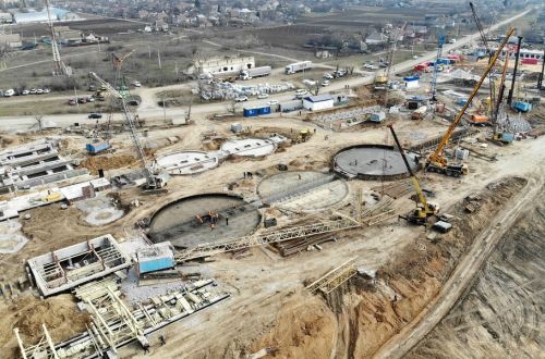 НИБУЛОН готовит фундамент под силосы на новом филиале Зеленодольский (фото)