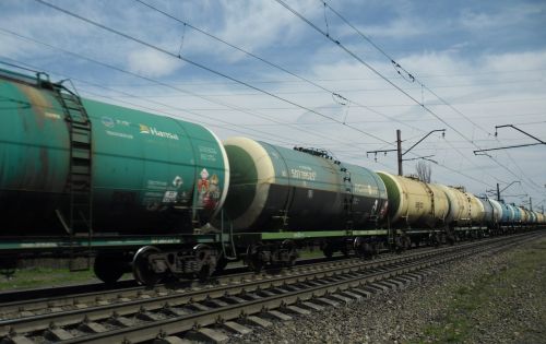 Рухомий склад цистерн для перевезення рослинної олії на залізничних коліях
