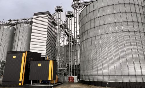 Господарство ТОВ «Октан» запустило в роботу зерносушарку Strahl 8000 дообладнану теплогенератором GRECO group потужністю 9 МВт