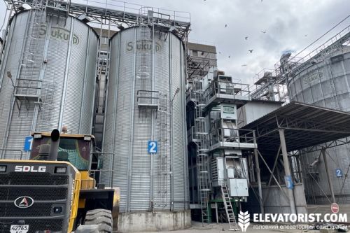 На елеваторі «Волинь-Зерно-Продукт» у Луцьку завдяки двоетапному сушінню зерна зменшують витрати газу на тонно-відсоток