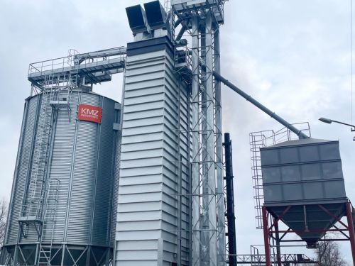 KMZ Industries виготовила та завершила монтажні роботи обладнання для зернового комплексу на Львівщині