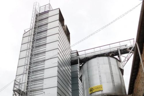 Зерносушильний комплекс на підприємстві АК «Полісся» у Рівненській області