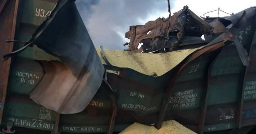 Атака Росії на залізничну інфраструктуру України