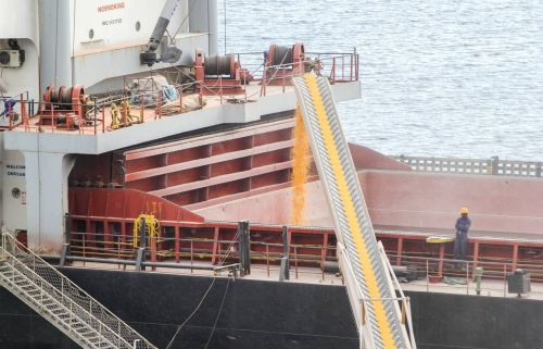 Експорт українського зерна з України через глибоководні порти