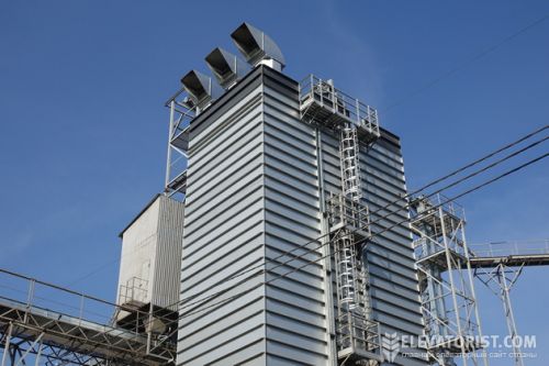 Сушарно-очисний комплекс для зерна на елеваторі