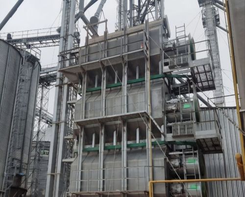 Трьохмодульна зерносушарка Sukup від компанії «Зерновий Дім» у господарстві SRL «OROM-IMEXPO» в Молдові
