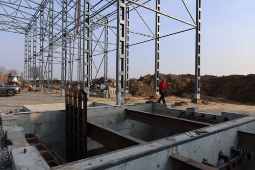 Будівництво насіннєвого заводу компанії ВІЛІЯ