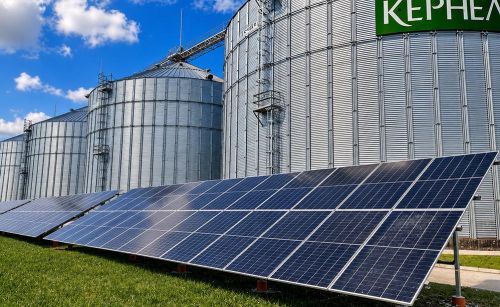 Сонячні електростанції (СЕС) на елеваторах «Кернел»
