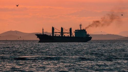 Судно «тіньового флоту» Росії в Чорному морі