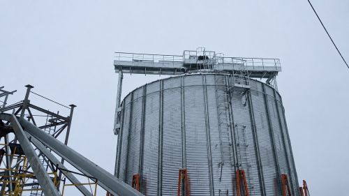 Будівництво елеваторного комплексу KMZ Industries