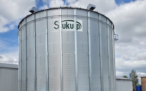 Силос SUKUP з суцільно вентильованою підлогою
