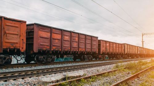 Напіввагон «Центр транспортної логістики» АТ «Укрзалізниця»