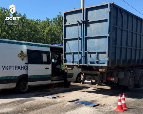Укртрансбезпека здійснює габаритно-ваговий контроль вантажівок