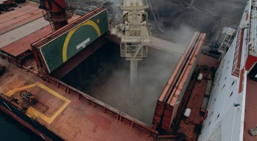 Морський експорт зерна з України