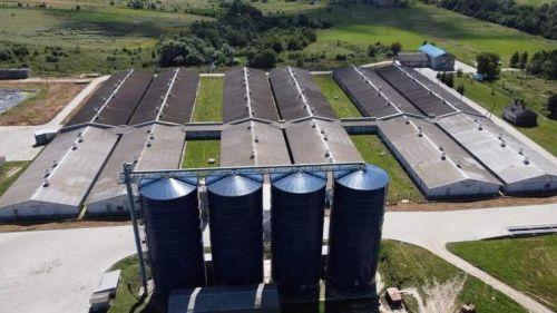 Комбікормовий завод на Львівщині