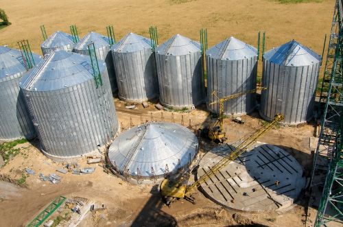 Будівництво елеватора