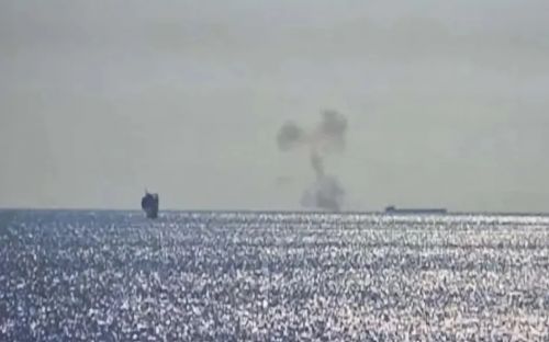 Атака на судно із зерном у Чорному морі