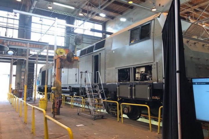 В Пенсильвании завершают сборку первого локомотива General Electric для Укрзализныци
