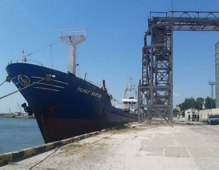 После почти трехлетнего перерыва порт Скадовск возобновил отгрузку зерна