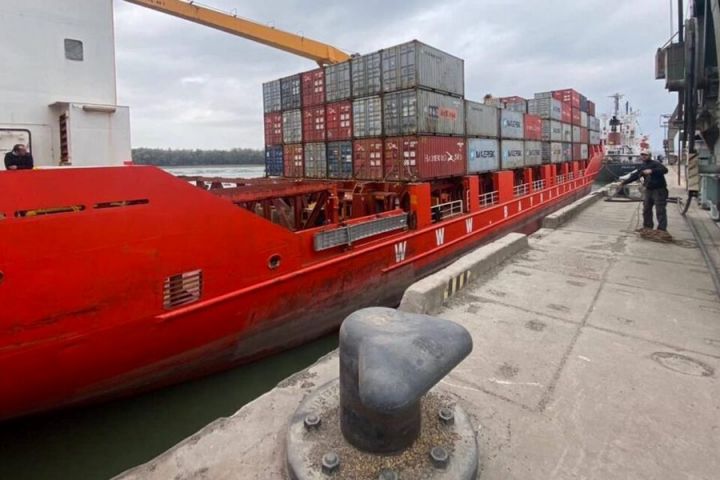 Новий контейнерний термінал «Вікінг Альянс» вже місяць відпрацював в порту Рені