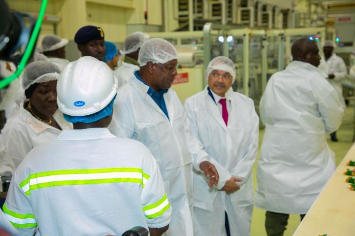 Відкриття заводу Olam Agri з виробництва макаронів у місті Аккра, Гана