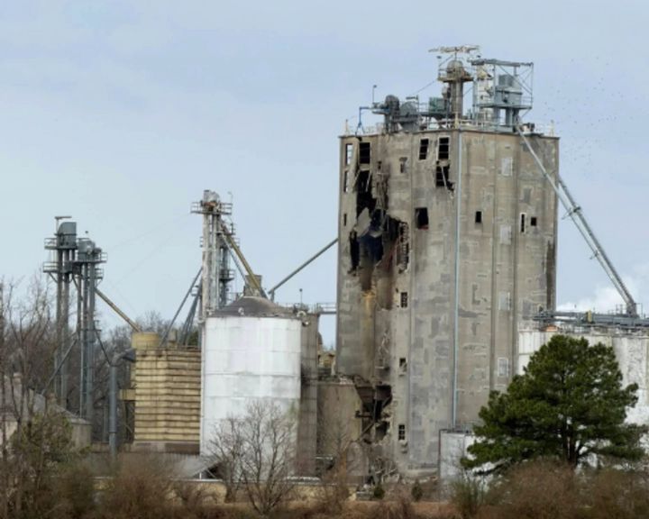 Комбікормовий завод Perdue Farms у США після вибуху