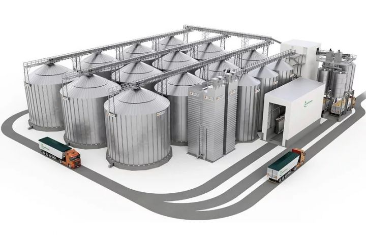 Проєкт елеваторного комплексу CESCO EPC для підприємства La Sanfermese SpA в Італії