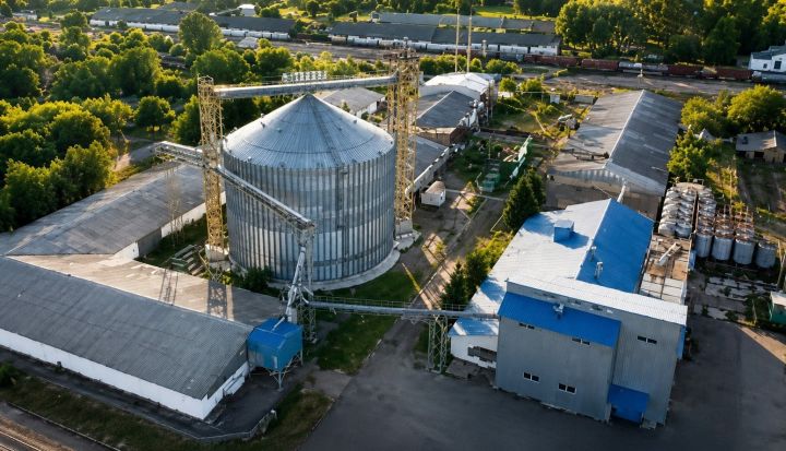 Олійно-пресовий завод з елеватором та залізничною гілкою у Миргородському районі Полтавської області 
