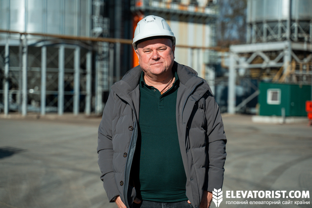 Директор групи елеваторів Західного регіону МХП Віталій Губарєв