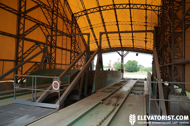 Точка авторозвантаження на елеваторі