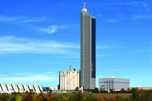 Панелі на бетонному зерносховищі в Ульмі. Джерело: https://www.vgms.de/