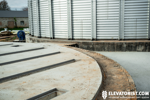 Фундамент під будівництво силоса. Фото ілюстративне